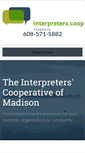 Mobile Screenshot of interpreters.coop